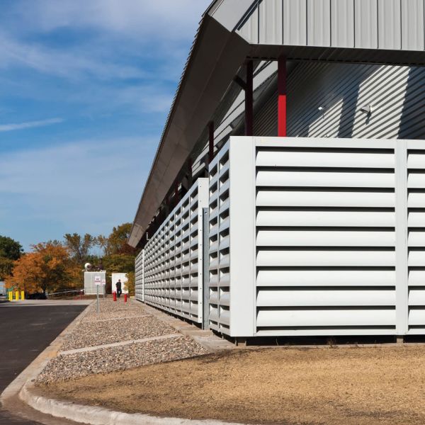 Acoustic Louvers, White